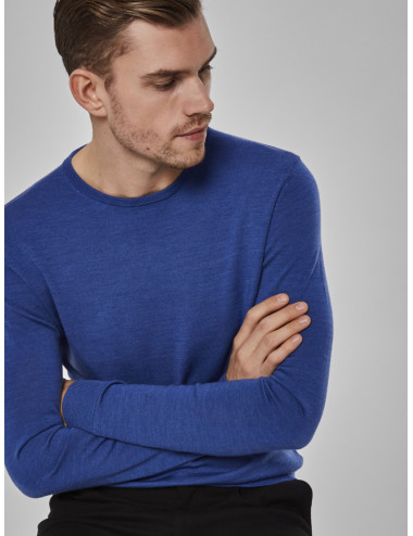 SLHTOWER MERINO CREW NECK B NOOS