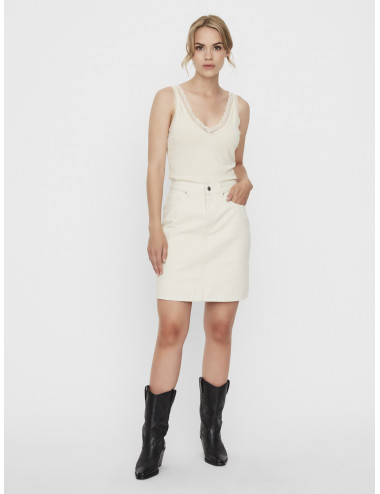 VMKATE HR S DENIM SKIRT GA COLOR CI