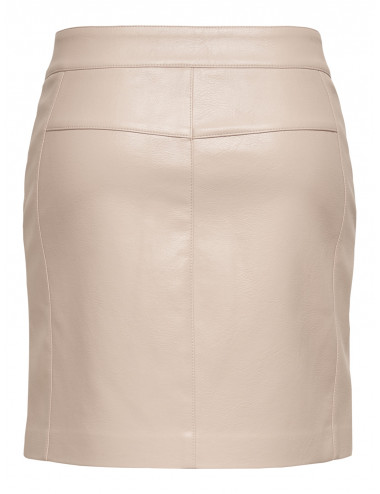 ONLGLOW FAUX LEATHER SKIRT CC OTW