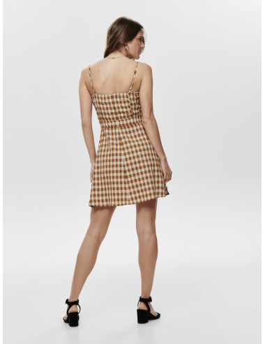 ONLMAYA STRAP SHORT DRESS WVN